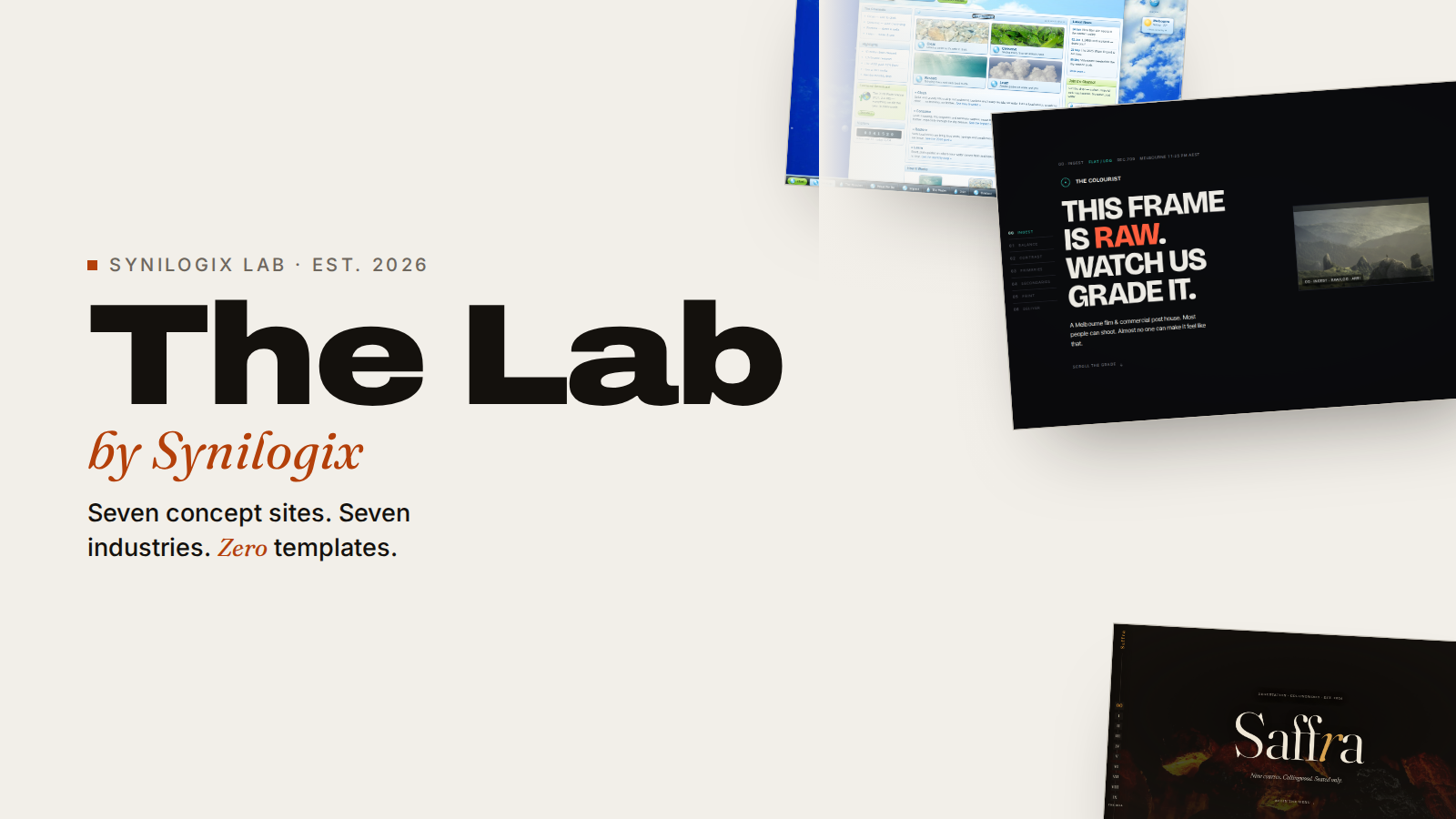 Announcement: The Lab by Synilogix